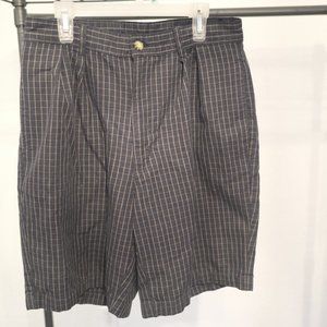 Greg Norman Plaid Shorts